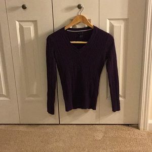Tommy Hilfiger purple sweater size S